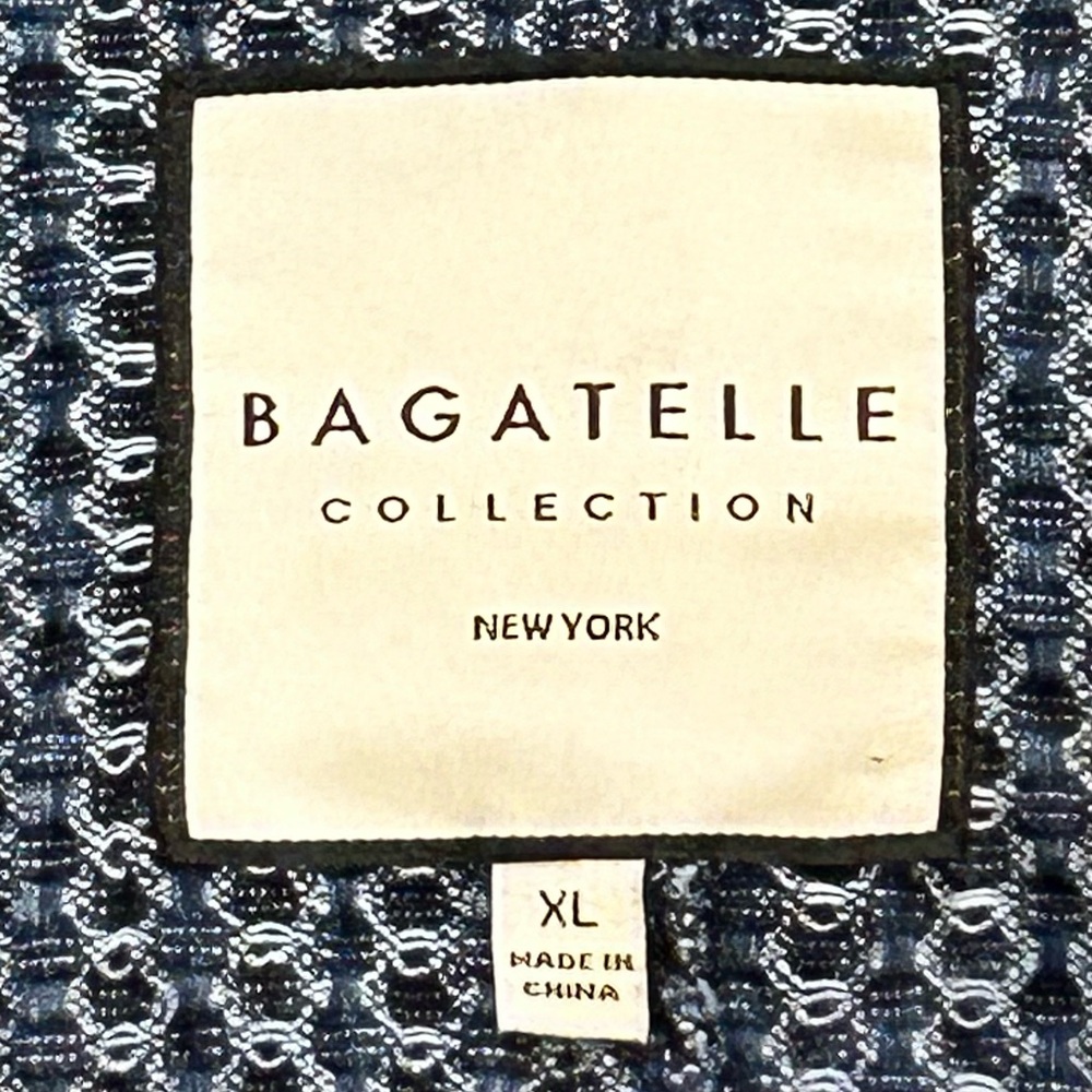Bagatelle Blue Textured Chambray Button Up Jacket Boxy Fit Women’s XL  NEE - Picture 6 of 16